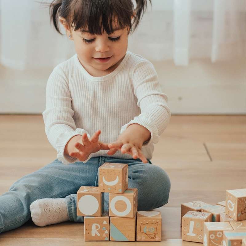 Keepsake Etched Baby Blocks - Image 4