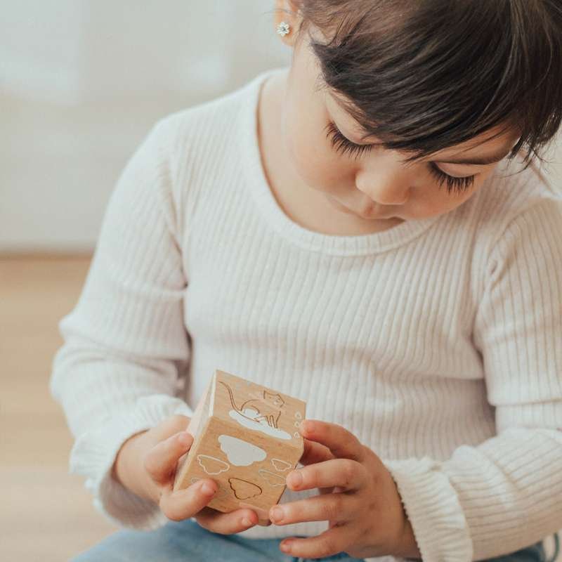 Keepsake Etched Baby Blocks - Image 6
